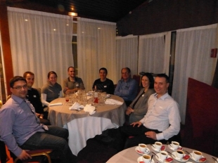 Diner/Réunion AIDEM à  Toulouse J5/3/2015